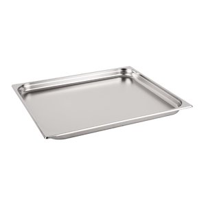 M & T  Gastronorm pan 2/1  stainless steel depth 40 mm