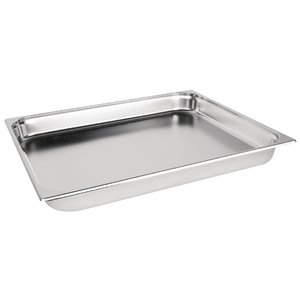 M & T  Gastronorm pan 2/1  stainless steel depth 65 mm