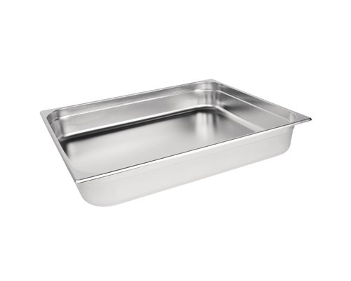 M&T Gastronorm bak 2/1 rvs diepte 100 mm