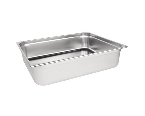 M & T  Gastronorm pan 2/1 stainless steel depth 150 mm