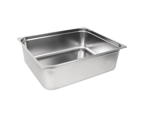 M & T  Gastronorm pan 2/1 stainless steel depth 200 mm