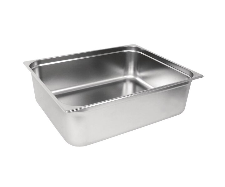 M&T Gastronorm bak 2/1 rvs diepte 200 mm