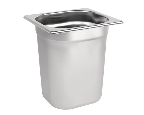 M&T Gastronorm pan 1/6  stainless steel depth 200 mm