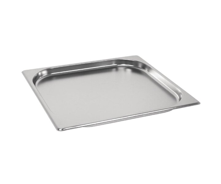 M&T Gastronorm pan 2/3  stainless steel depth 20 mm