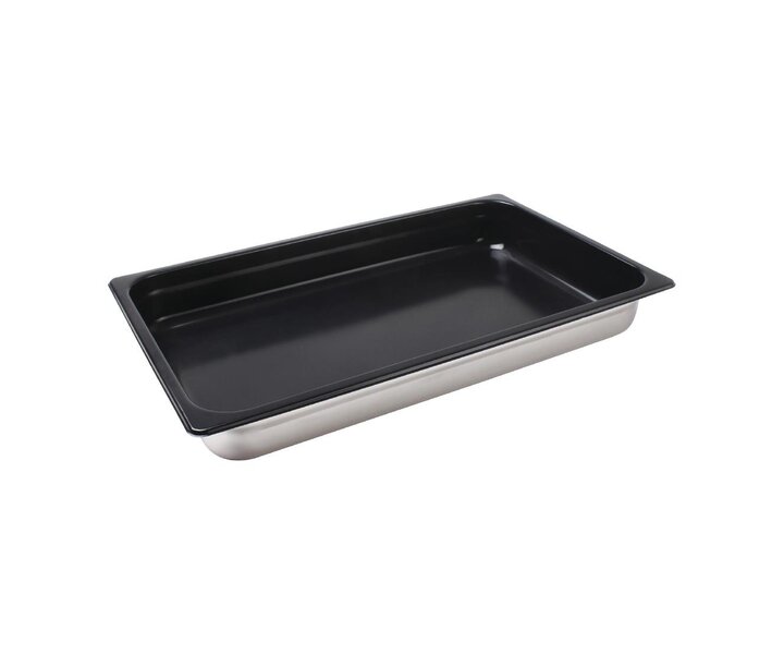 M&T Gastronorm pan 1/1  stainless steel depth  65 mm with non stick coating