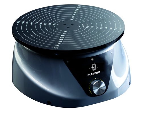 MATFER  Draaiplateau elektrisch Ø 24 cm. Met regelbare snelheid