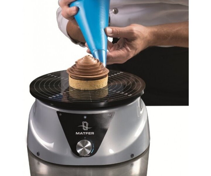 MATFER  Revolving cake stand electrical Ø 24 cm. With adjustable speed