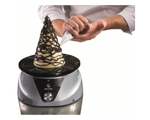 MATFER  Revolving cake stand electrical Ø 24 cm. With adjustable speed