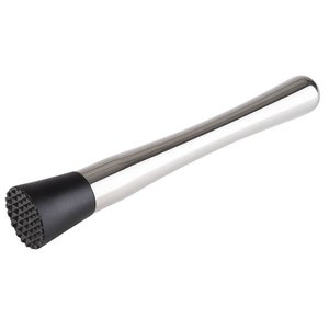 M & T  Pilon - muddler acier inoxydable longueur 20,5 cm diamètre 3,5 cm