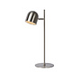 M & T  Desk lamp chrome matt - Ø 16 cm - LED Dimable - 1 bulble 5W 3000K  included