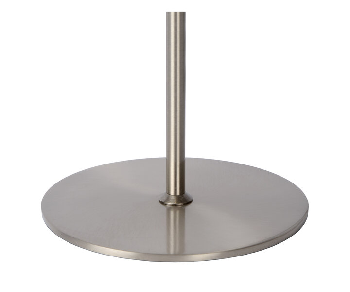 M&T Lampe de bureau  chrome mat  - Ø 16 cm - LED  à intensité variable- bulbe 1x5W 3000K  comprise