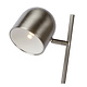 M & T  Desk lamp chrome matt - Ø 16 cm - LED Dimable - 1 bulble 5W 3000K  included