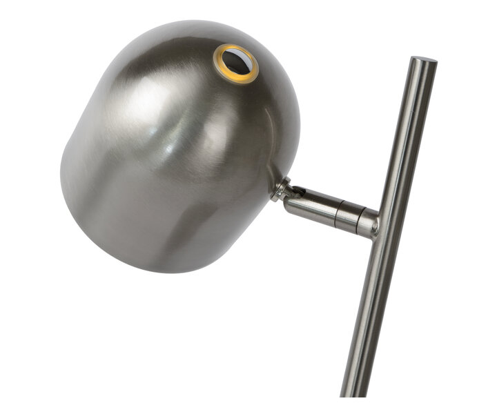 M&T Desk lamp chrome matt - Ø 16 cm - LED Dimable - 1 bulble 5W 3000K  included