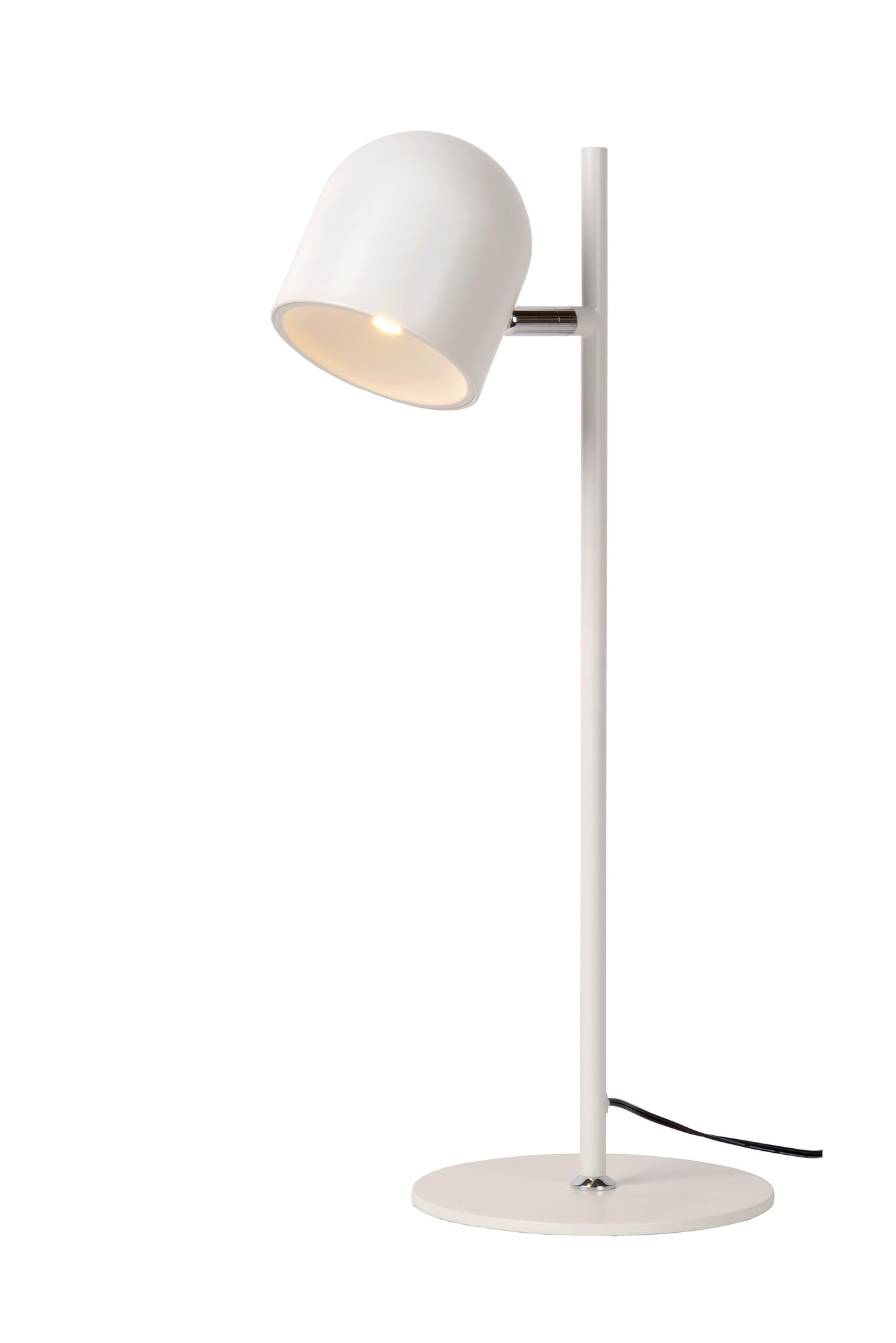 Lampe de bureau blance - Ø 16 cm - LED Dim. - bulbe comprise - M&T  International Hotel & Restaurant Supplies NV