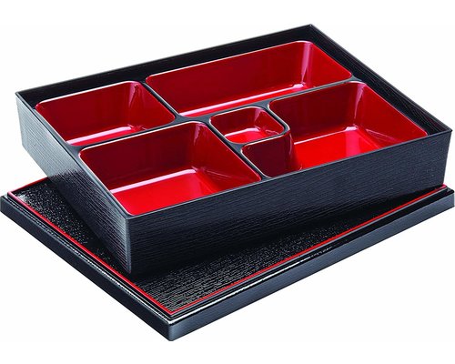 M&T BENTO BOX ABS 30 x 24 x h 6 cm met deksel