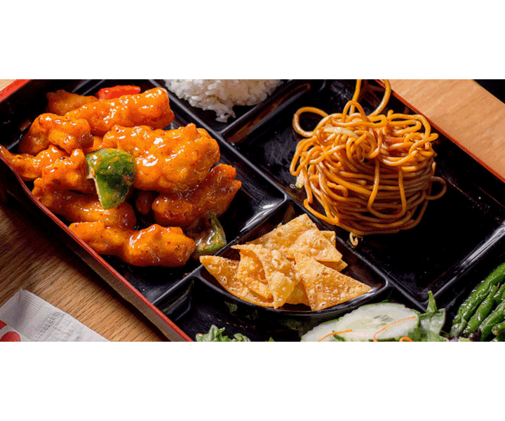 M&T BENTO BOX with lid  ABS 30 x 24 x h 6 cm