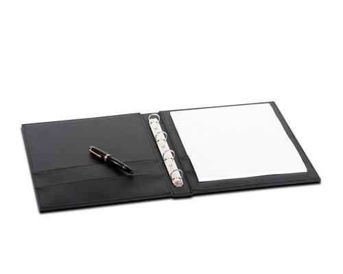 M & T  Guest directory - hotel folder zwart PU  luxe leder