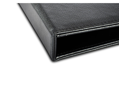 M&T Guest directory black luxerious black PU leather