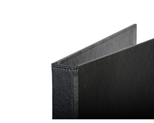 M&T Directoire en simili cuir noir de luxe