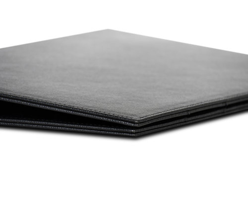 M&T Guest directory - hotel folder zwart PU  luxe leder