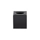 M&T Tissue box black luxerious black PU leather