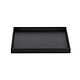M & T  Dienblad  rechthoekig  42 x 21 x 3 cm zwart PU  luxe leder