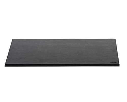 M&T Dessous de mains 50 x 38 x 0,9 cm en simili cuir noir de luxe