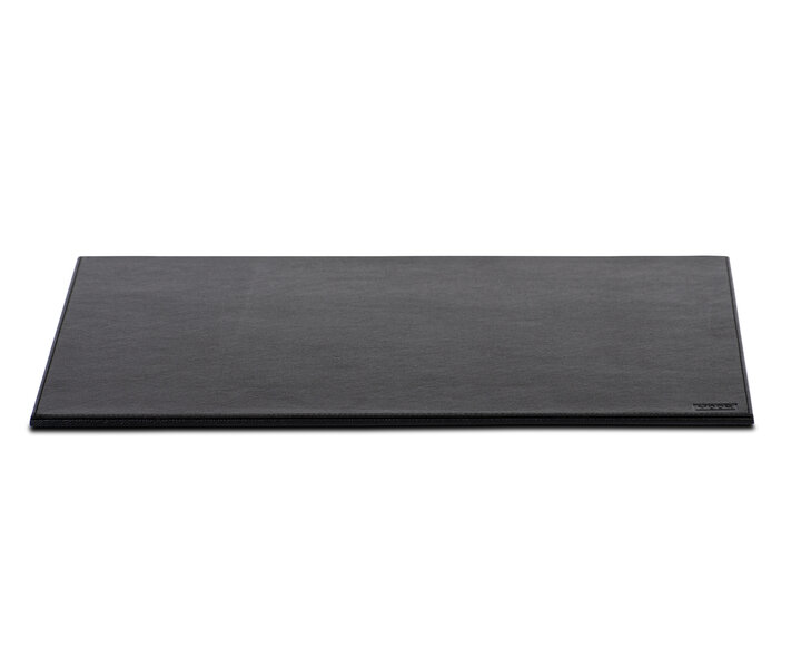 M&T Bureelonderlegger 50 x 38 x 0,9 cm zwart PU  luxe leder