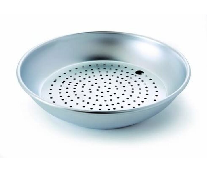 MAUVIEL  Seafood tray 40 cm with grid made of heavy duty aluminium