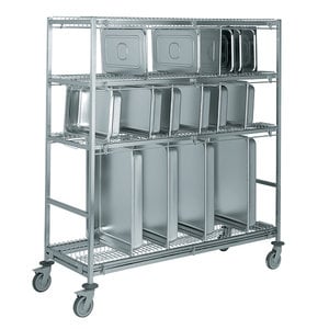 M & T  Trolley for transport and storage of gastronorm containers large size