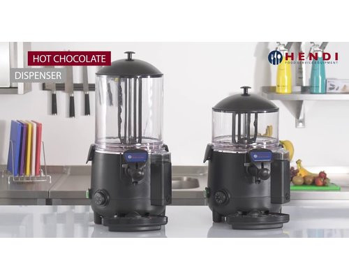 HENDI Chocolademelk dispenser 5 liter