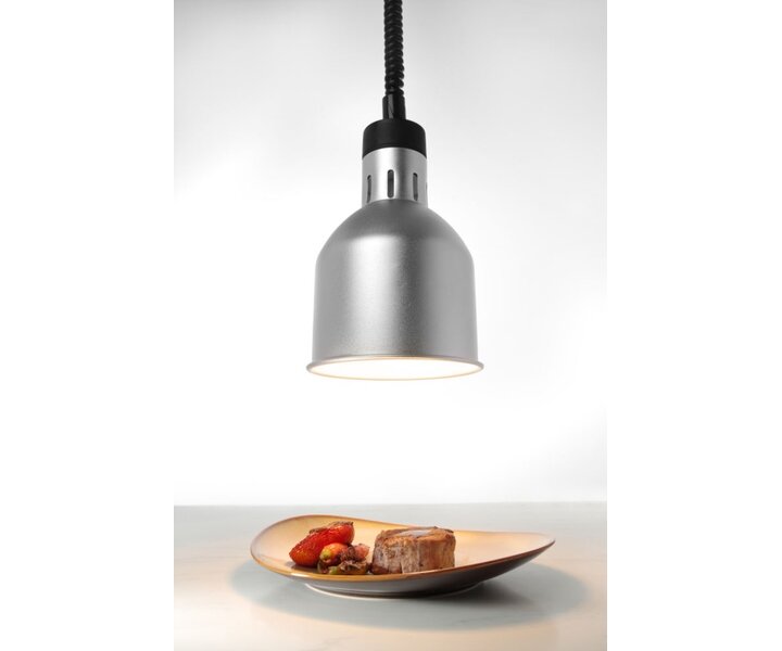 M&T Rise & fall heating lamp cylindrical silver color aluminium