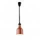 M&T Rise & fall heating lamp cylindrical copper color aluminium