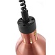 M&T Rise & fall heating lamp cylindrical copper color aluminium