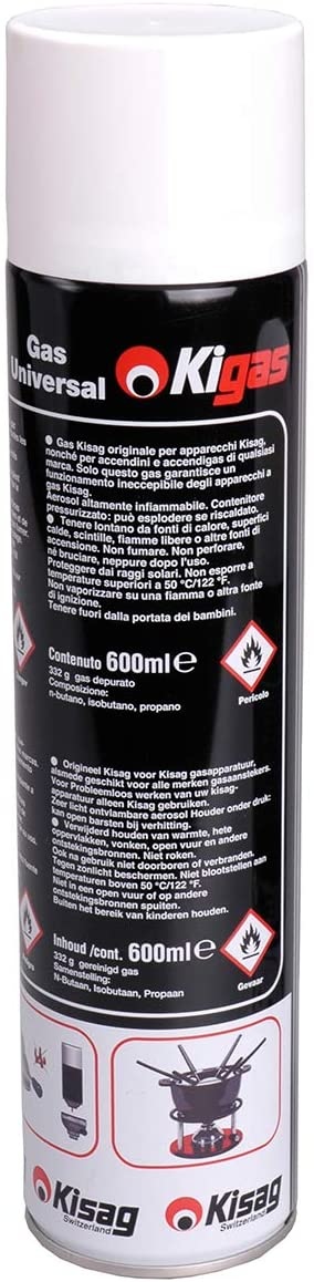 Recharge gaz Kisag 400 ml - Tengeances