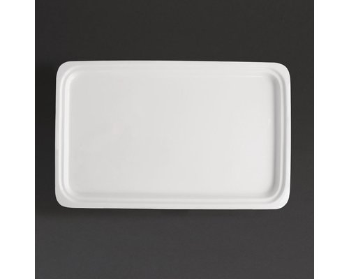 M&T GN 1/1 porcelaine blanche profondeur 30 mm