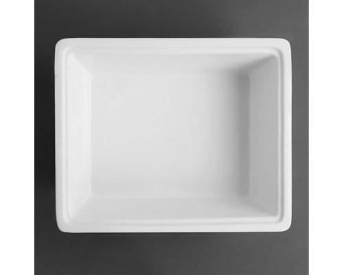 M&T GN 1/2 porcelaine blanche profondeur 65 mm