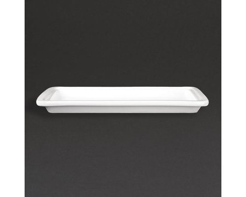 M&T GN 1/3 porcelaine blanche profondeur 30 mm