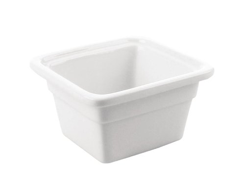 M & T  GN 1/6 porcelaine blanche profondeur 100 mm