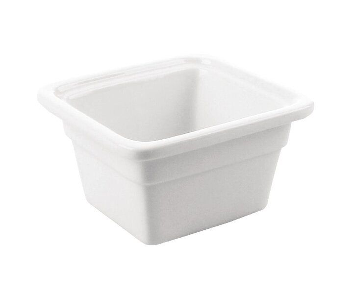 M&T GN 1/6 white porcelain depth  100 mm