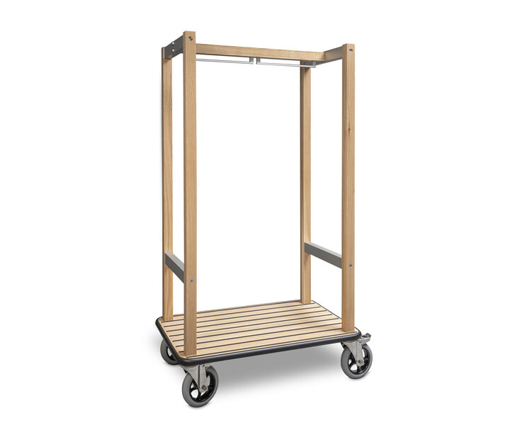 M&T Bagage wagen hout  design  " Azar "