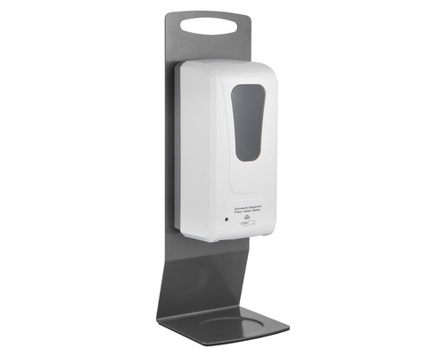 M & T  Hand disinfection station with an automatic infra-red sensor counter model