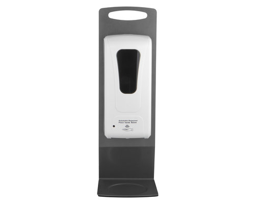 M&T Hand disinfection station with an automatic infra-red sensor counter model