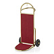 M & T  Luggage trolley - handtruck  gold finished stainless steel