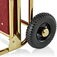 M & T  Luggage trolley - handtruck  gold finished stainless steel