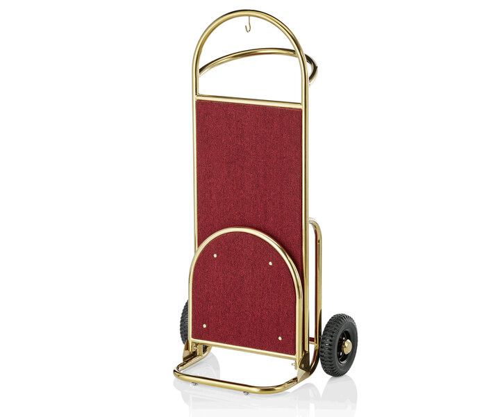 M&T Luggage trolley - handtruck  gold finished stainless steel
