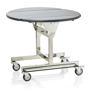 M & T  Room service tafel rond  105 cm inklapbaar