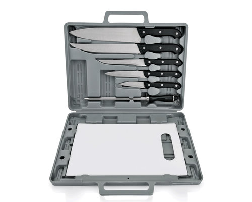 M & T  Knife set 7 pieces packed in handy case