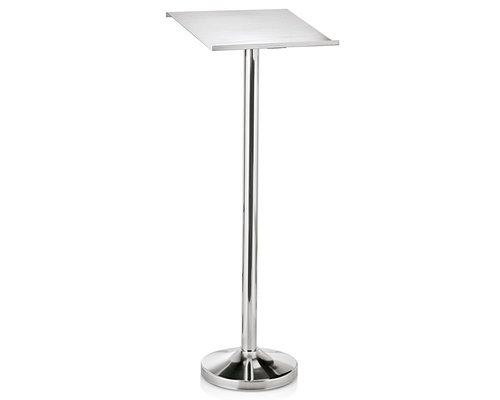 M&T Display stand for menu or reservation book, stainless steel 44x34,5cm