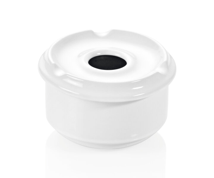 M&T Windasbak  wit porselein 10 cm